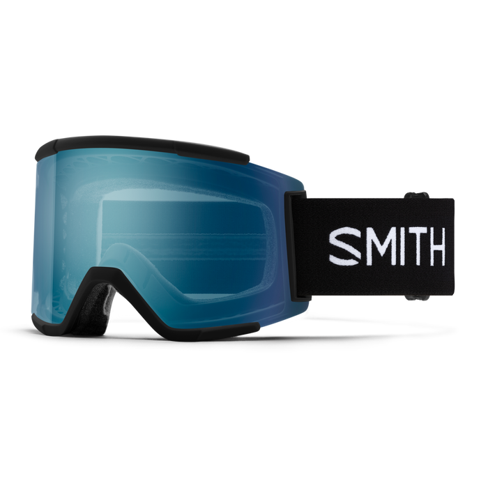 Smith SQUAD XL Goggles + Bonus Lens, Color - Lens: Noir - CPE Bleu Miroir et Bleu Storm Sensor Miroir