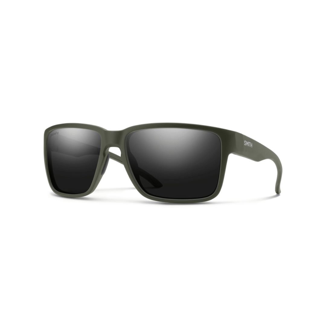 Smith EMERGE Sunglasses, Color - Lens: Noir Mat - CP Gris Vert Polarisé