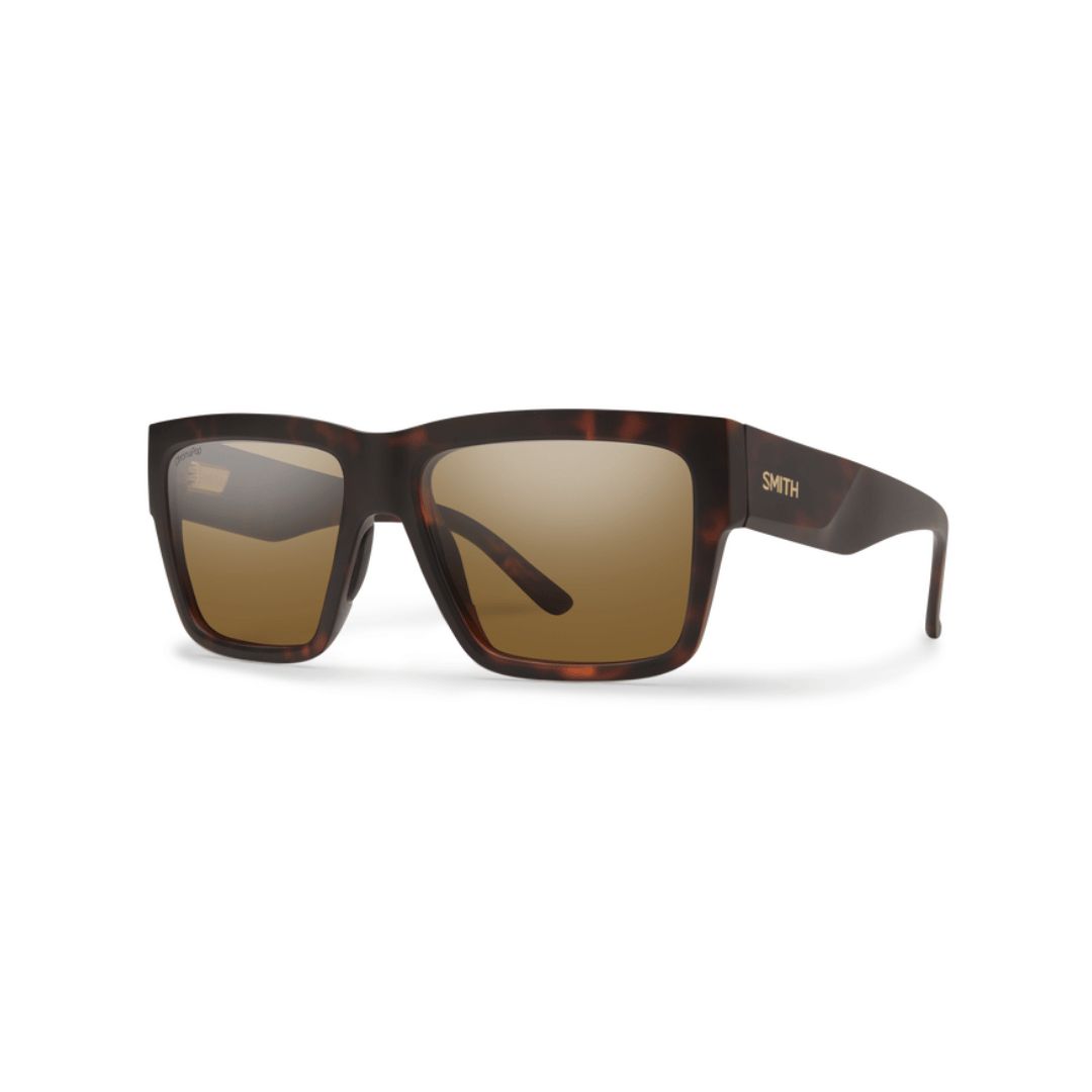 Smith LINEUP Sunglasses, Color - Lens: Tortue Mat - CP Brun Polarisé