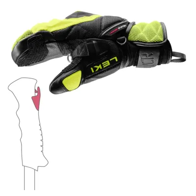 Leki WCR VENOM 3D  Junior Mittens