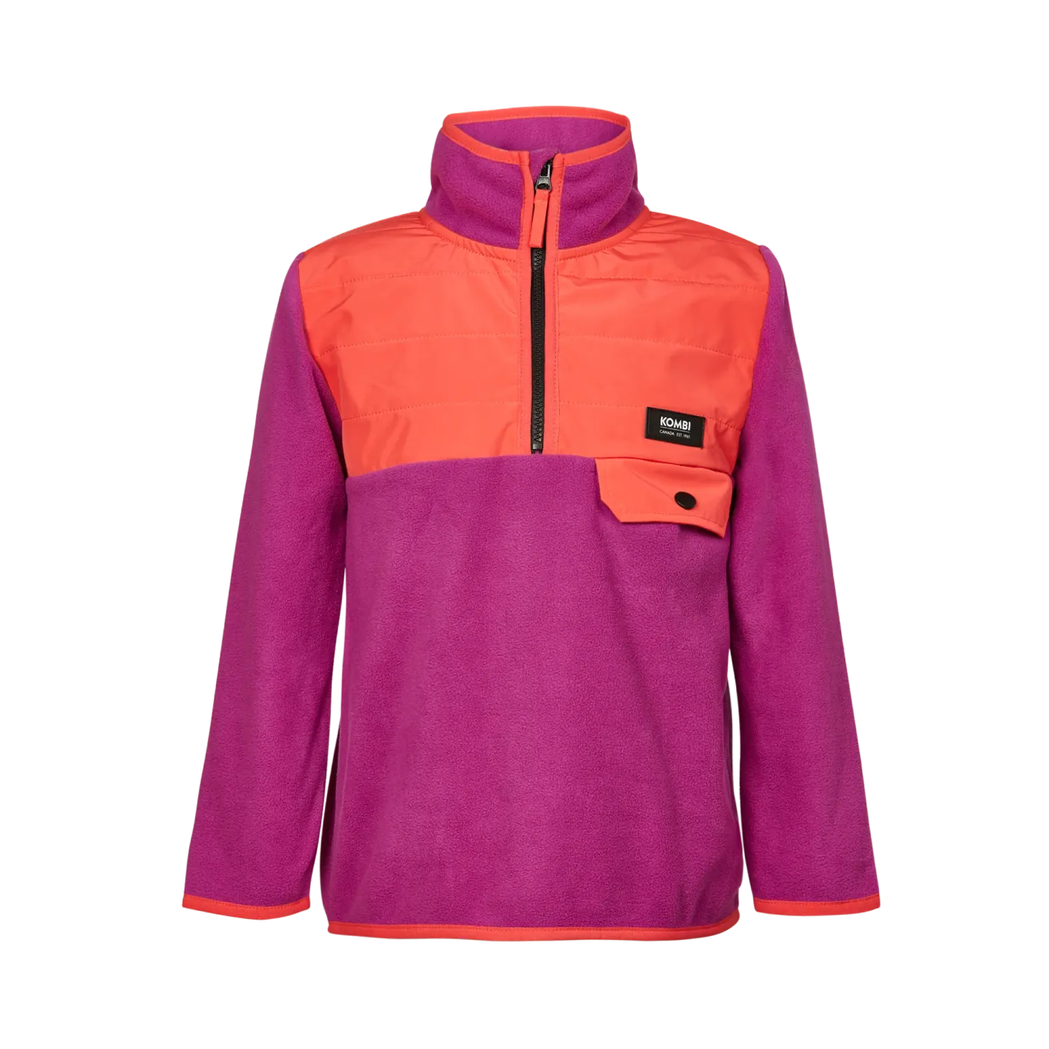 Kombi COZY FLEECE 1/4 zip Junior Long-Sleeved Sweater