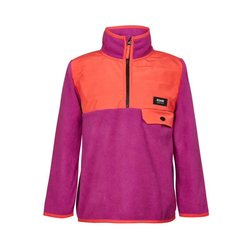 Kombi COZY FLEECE 1/4 zip Junior Long-Sleeved Sweater