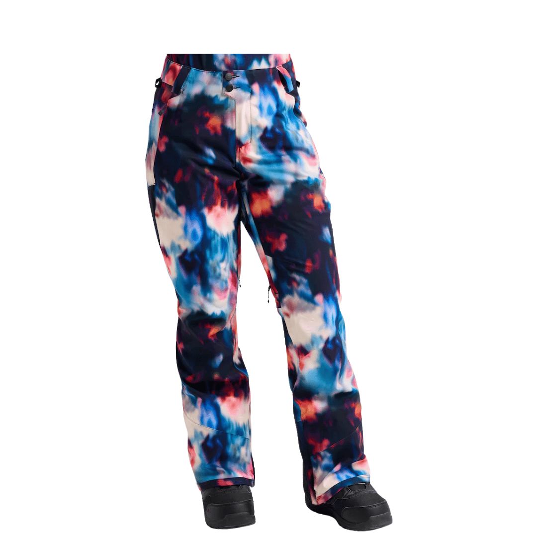 Burton RESERVE 2L Women&#39;s Stretch Snow Pants, Color: Floral Embrouillé, Size: L