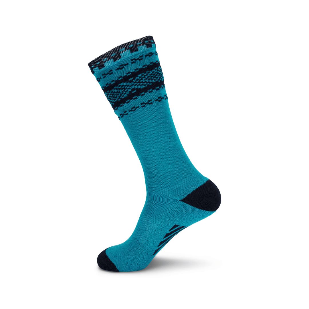 Dale of Norway CORTINA Bottom (Knee Height), Color: Turquoise/Bleu Marin, Size: S