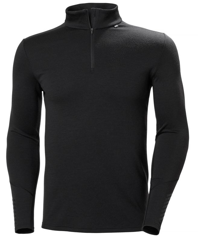HH LIFA MERINO MIDWEIGHT 1/2 ZIP Men's Baselayer Shirt