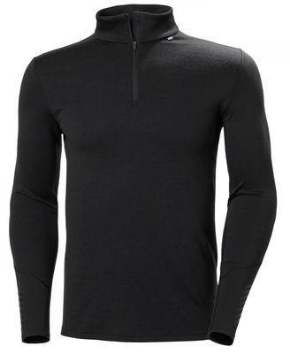 HH LIFA MERINO MIDWEIGHT 1/2 ZIP Men's Baselayer Shirt