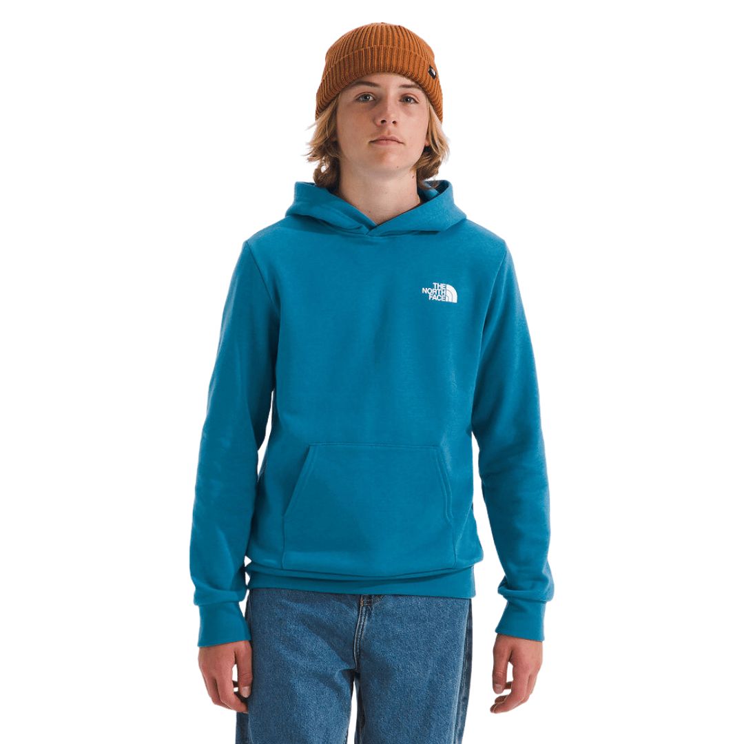 TNF TEEN EVOLUTION BOX Junior Hoodie, Color: Bleu Dusk, Size: XS