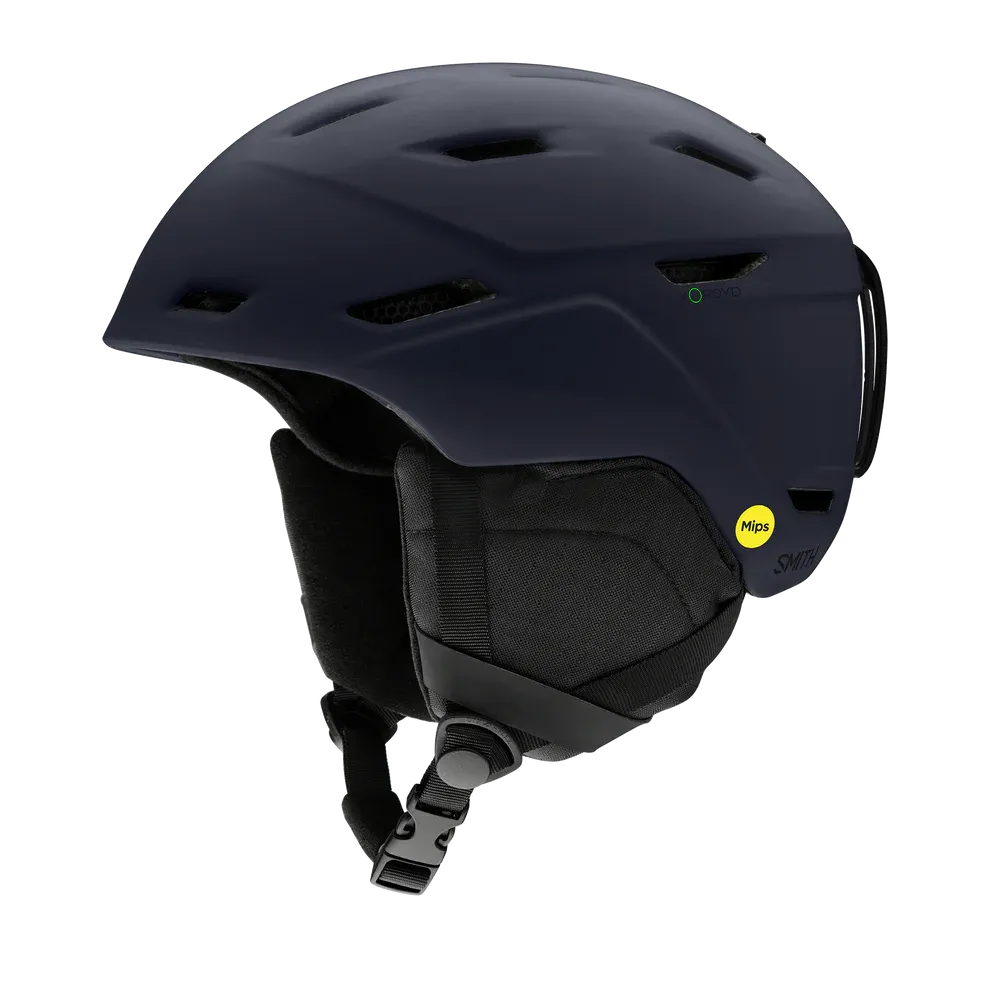 Smith MISSION MIPS Midnight Matte Navy Blue Ski Helmet