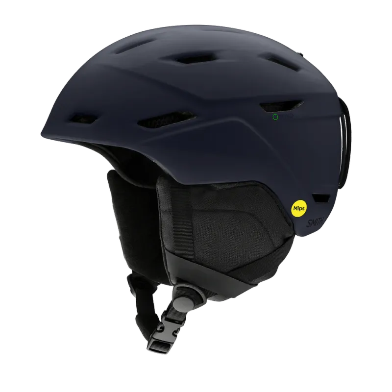 Smith MISSION MIPS Midnight Matte Navy Blue Ski Helmet