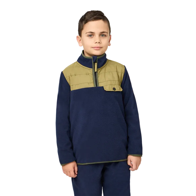 Kombi COZY FLEECE 1/4 zip Junior Long-Sleeved Sweater
