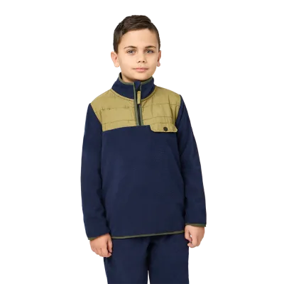 Kombi COZY FLEECE 1/4 zip Junior Long-Sleeved Sweater