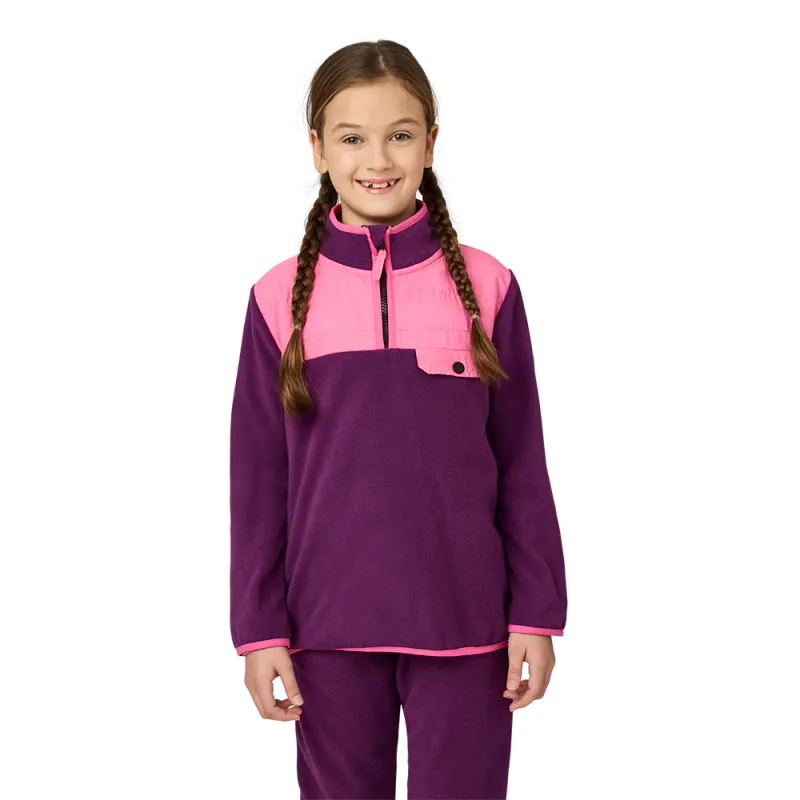 Kombi COZY FLEECE 1/4 zip Junior Long-Sleeved Sweater