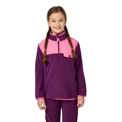 Kombi COZY FLEECE 1/4 zip Junior Long-Sleeved Sweater