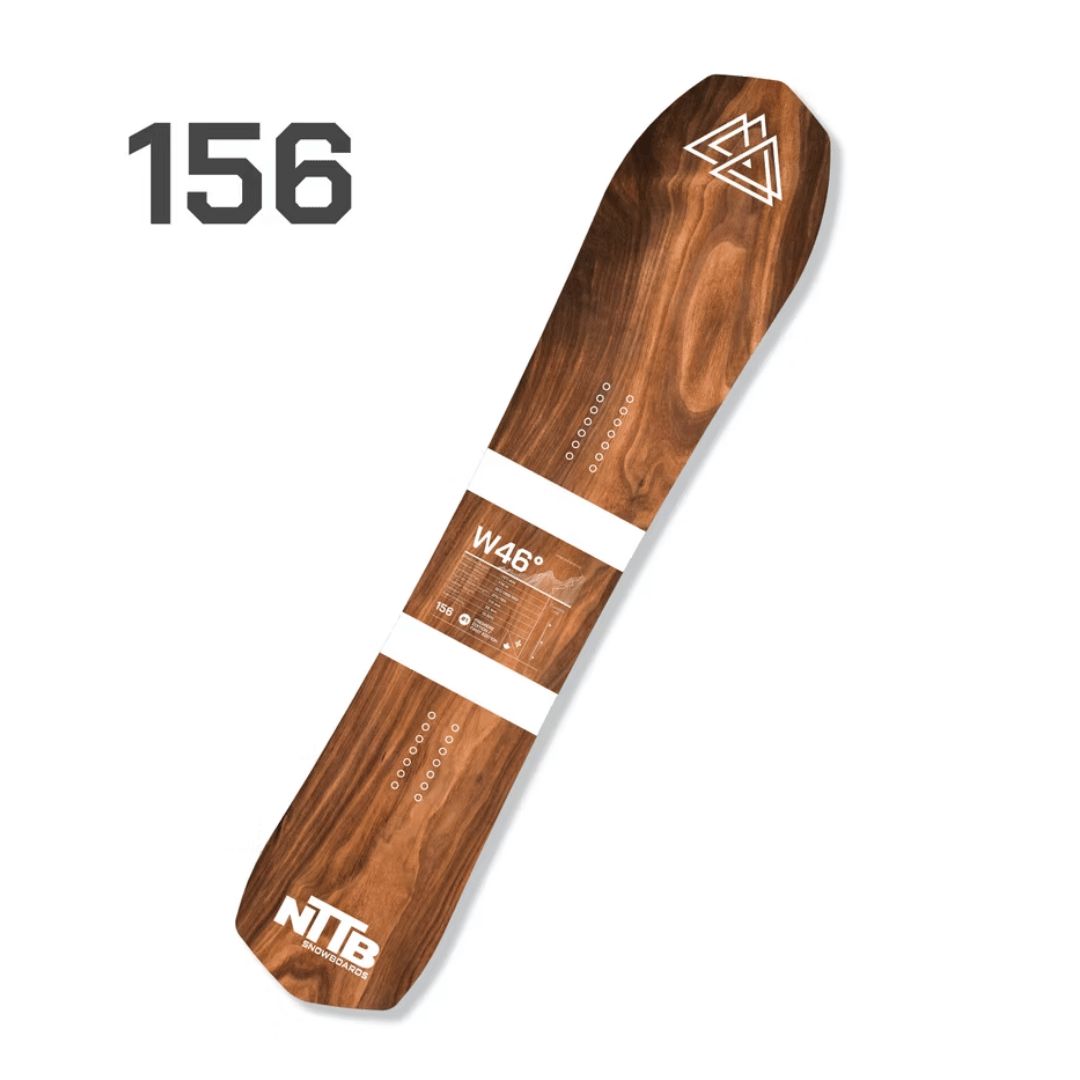 NTTB W46 HIGH-PERFORMANCE DIRECTIONAL Snowboard, Size: 156
