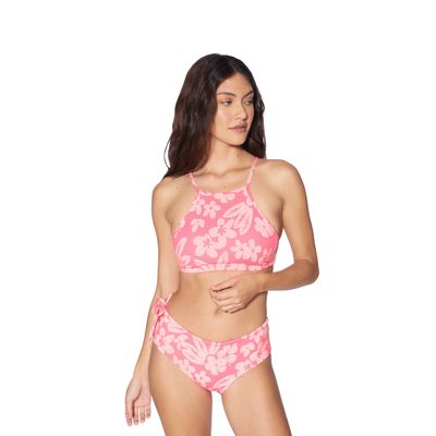 Hurley MAX FLOWER SCRUNCH Ajustable Retro Bikini Bottom