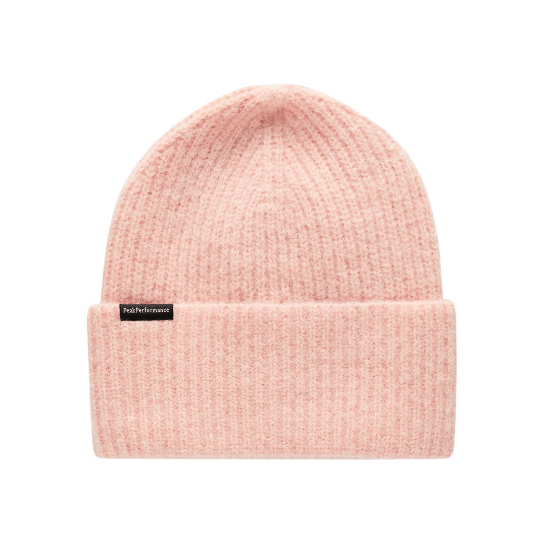 Peak Woolblend Beanie, Color: Pêche Fuzz