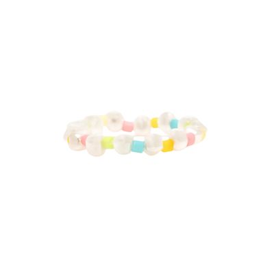 Puravida RAINBOW PEARL Ring