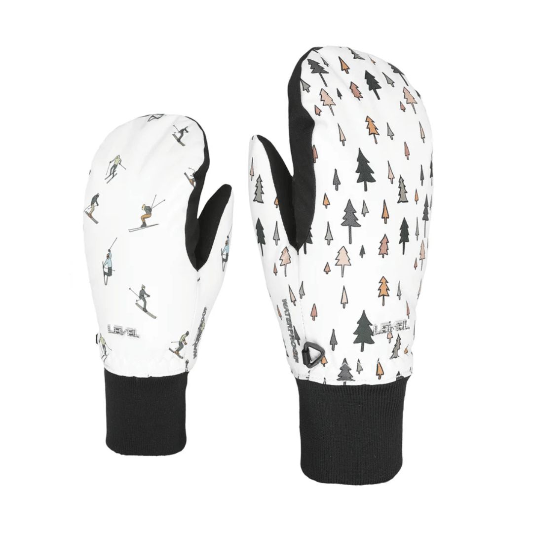 Level CORAL Women's Mittens, Color: Blanc PK, Size: XS