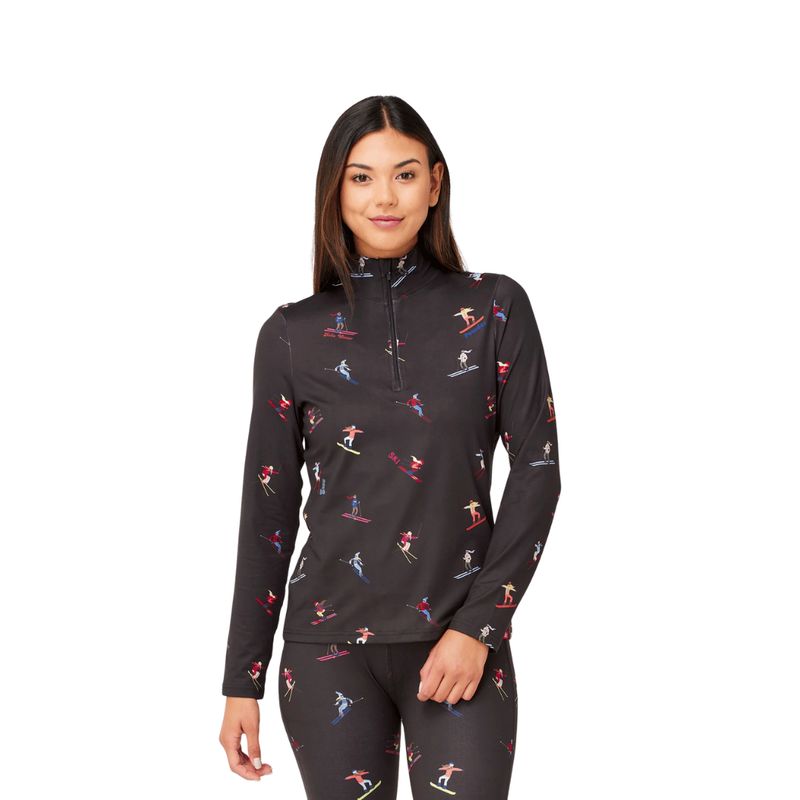 Krimson MULTI SKIERS 1/4 Zip Women's Base Layer Top