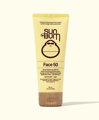 Sun Bum FPS 50 Sunscreen Face Lotion 3 oz