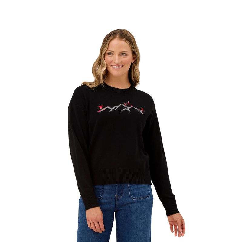 Krimson BERNINA Crew Neck Long-Sleeved Sweater