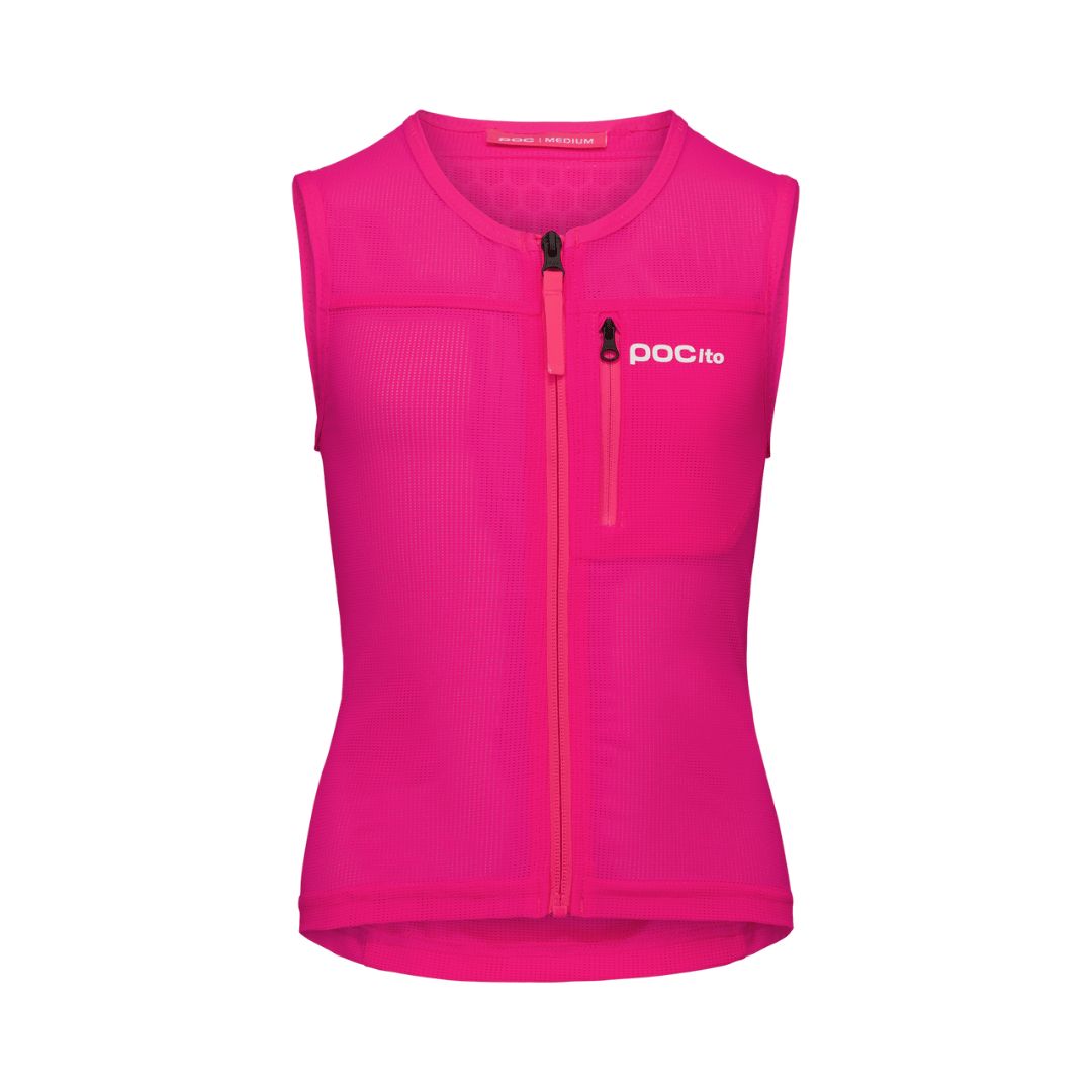 POC junior protective jacket POCITO VPD AIR, Color: Rose Fluorescent, Size: S