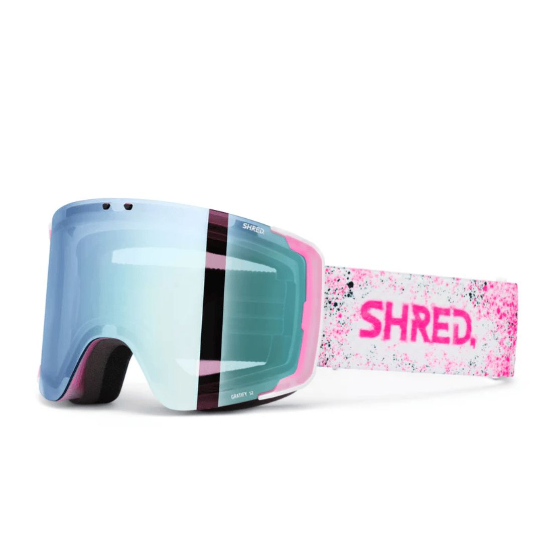 Shred GRATIFY Ski Goggle, Color - Lens: Rose/Storm - CBL 2.0 Ice