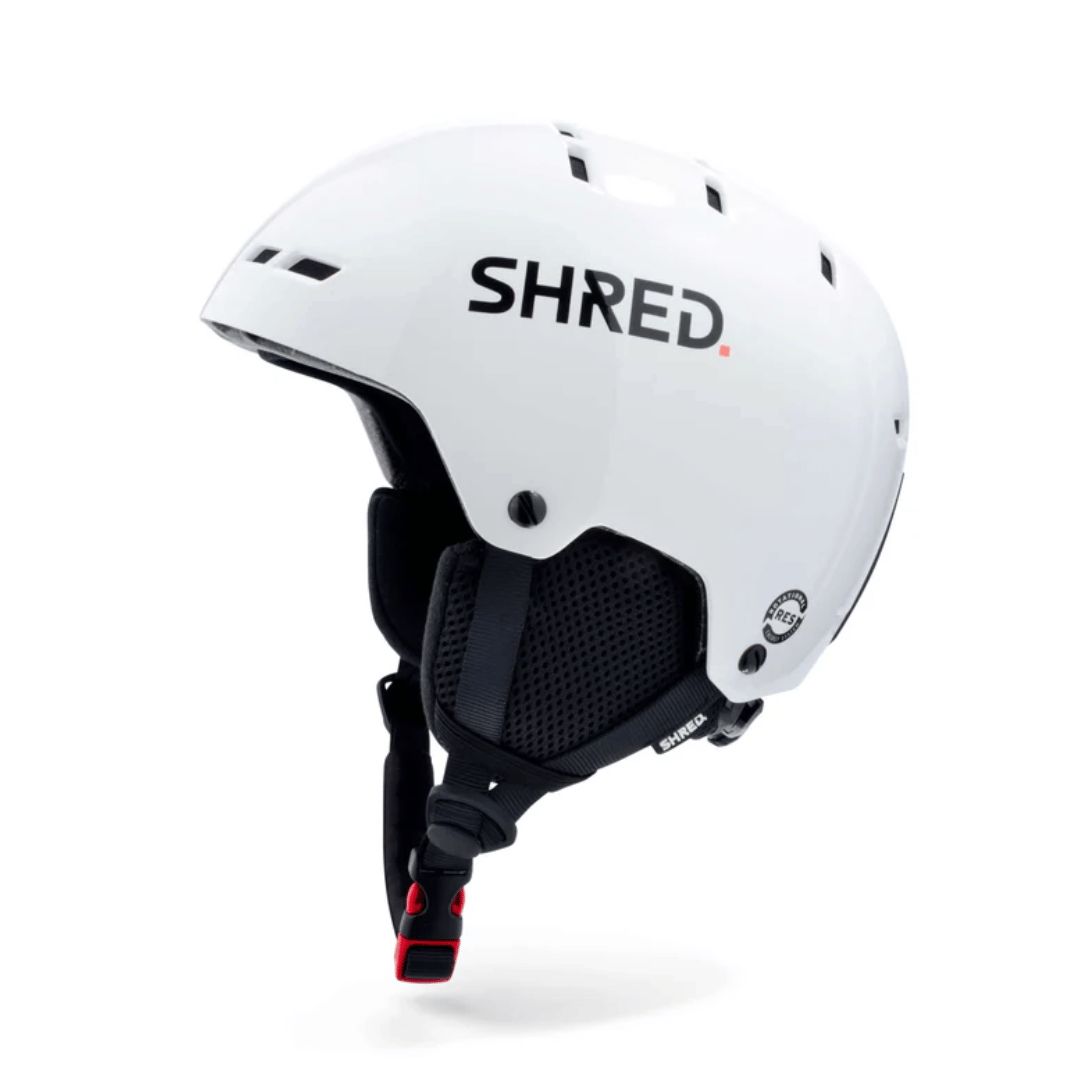 Shred TOTALITY Racing Helmet, Color: Blanc, Size: L