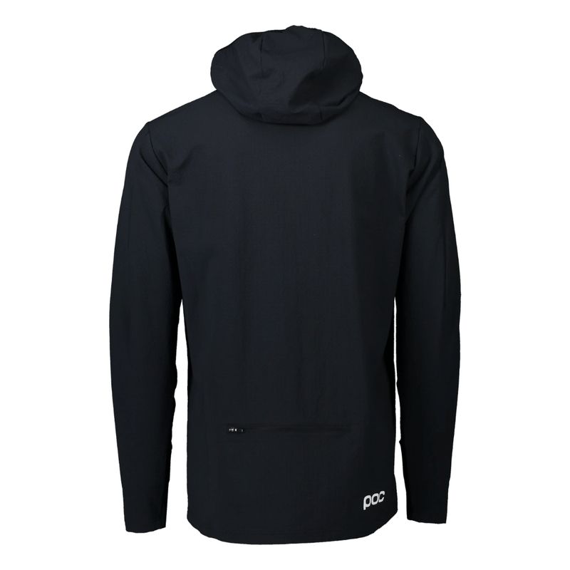 POC MANTLE MTB Men's Hooded Jacket Uranium Black M