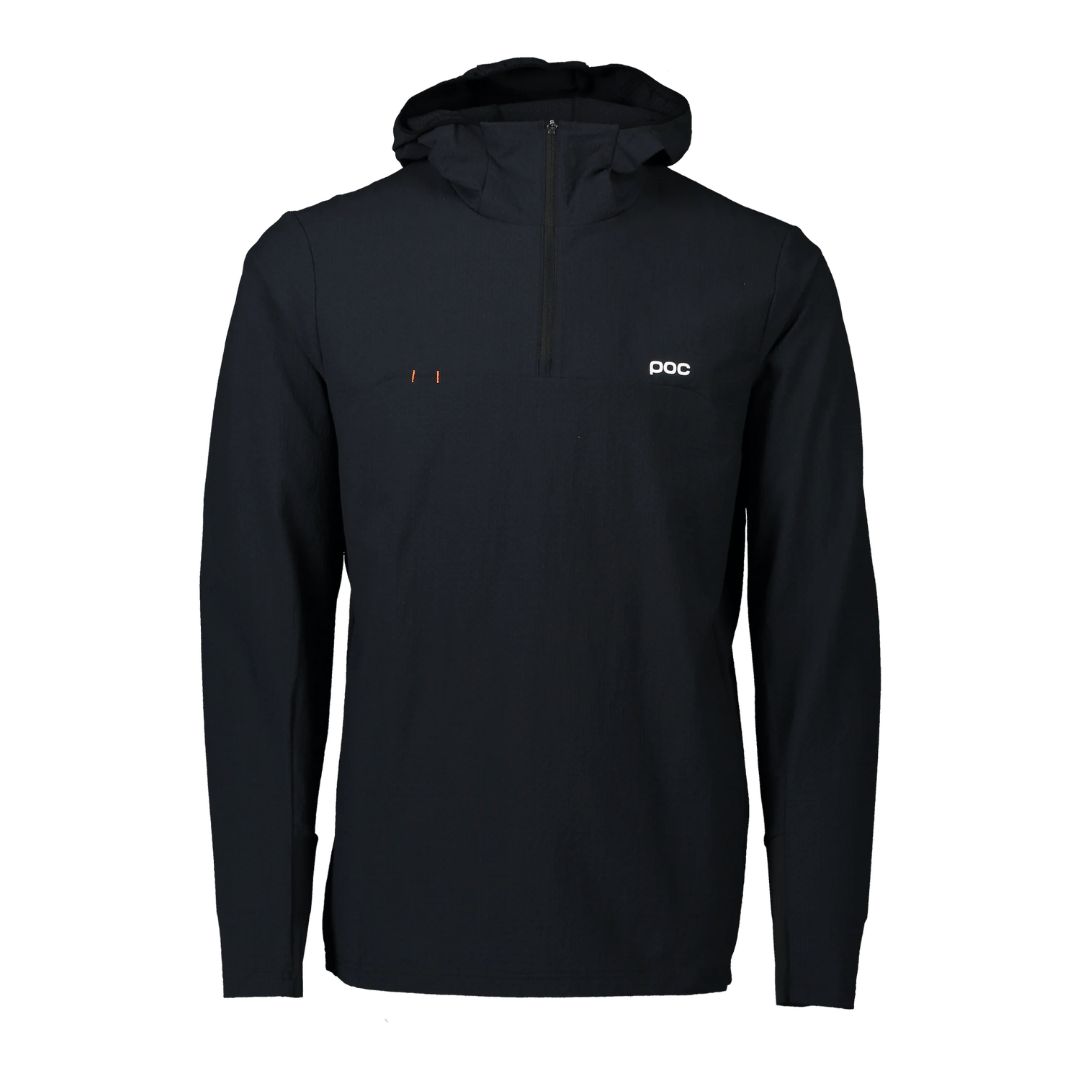 POC MANTLE MTB Men's Hooded Jacket Uranium Black M