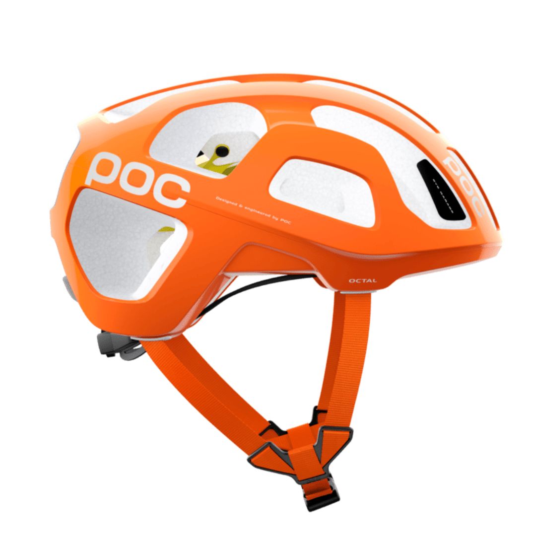 POC OCTAL MIPS Bike Helmet, Color: AVIP/Fluom Orange, Size: M