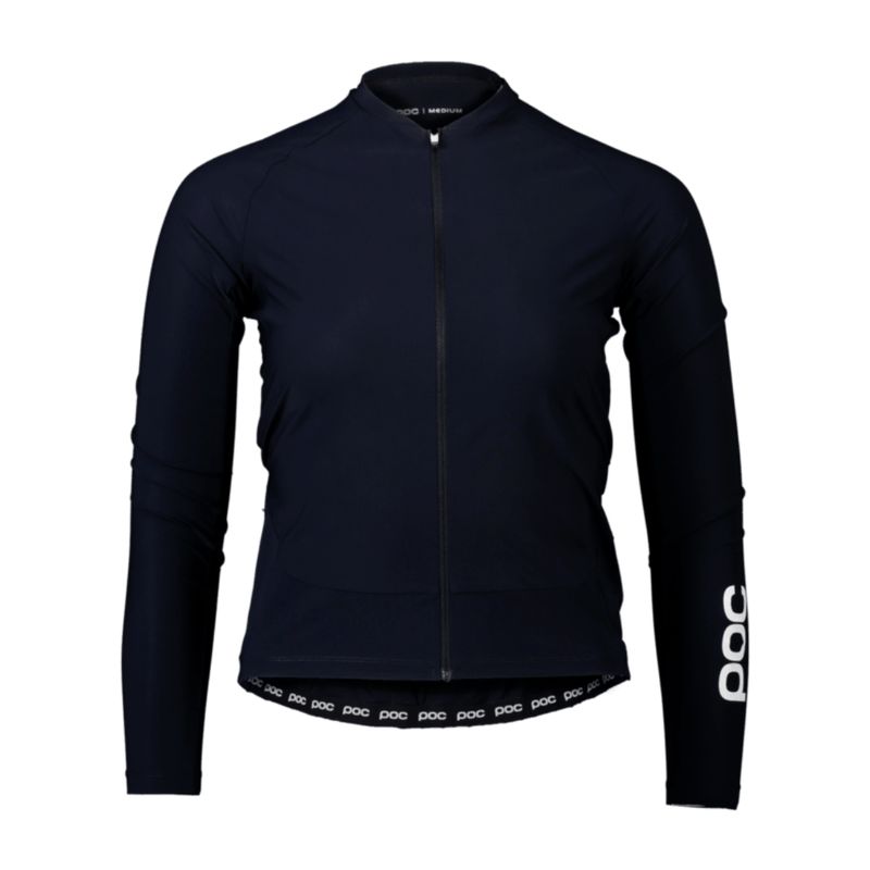 POC ESSENTIAL Women's Bike Jersey Navy Black M