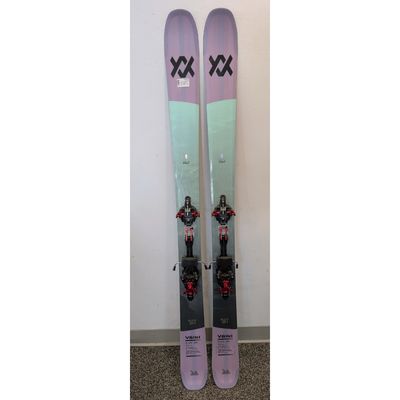 Volkl Blaze 104 W 165 Skis + Kingpin 10 + Peaux (DÉMO - 2026)
