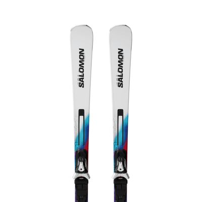 Salomon E ADDIKT Skis + MI12 GW