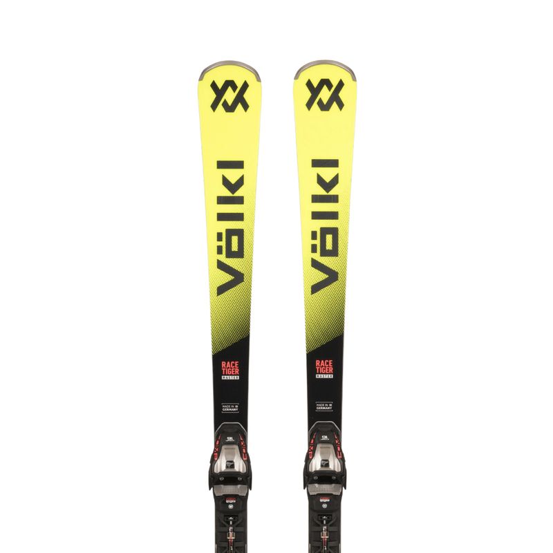Volkl RACETIGER SL MASTER Skis + COMP16 GW RED