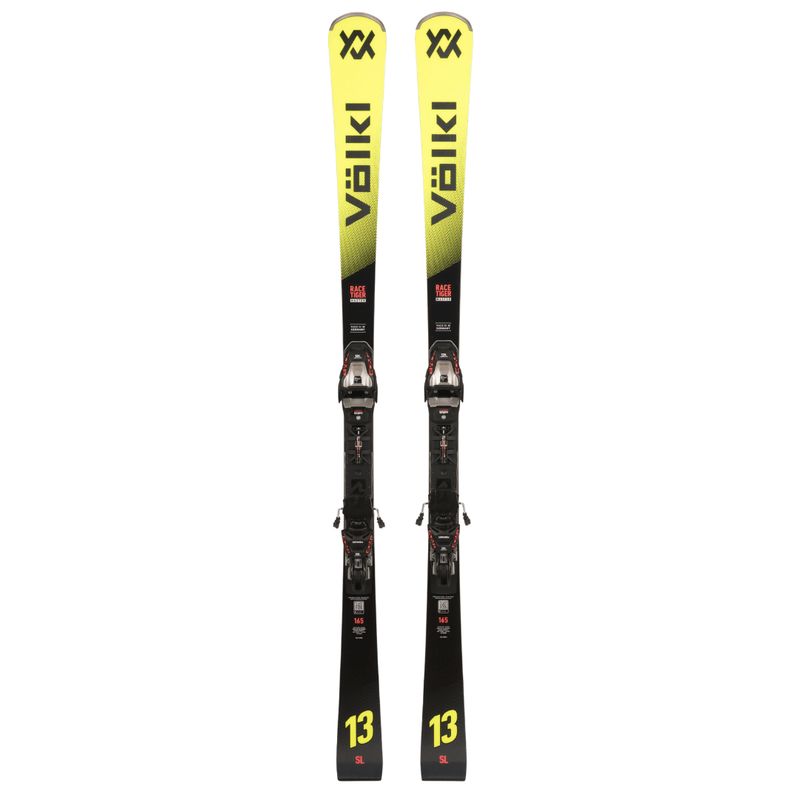 Volkl RACETIGER SL MASTER Skis + COMP16 GW RED