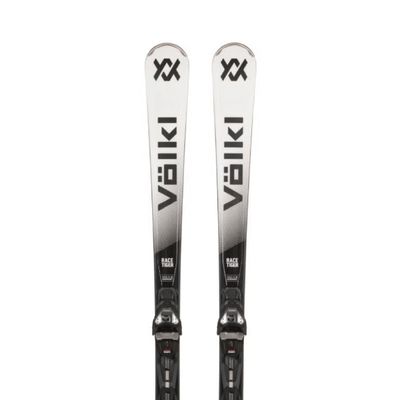 Volkl RACETIGER SC WHITE Skis + VMOT 12 BLK