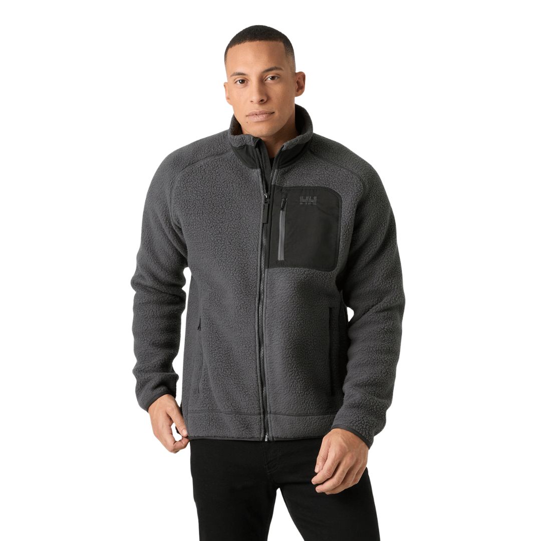HH veste homme PANORAMA PILE BLOCK