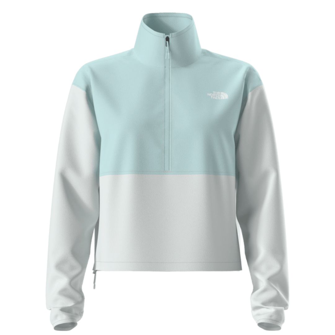 TNF GLACIER Women's 1/2 Zip L:ight Vest