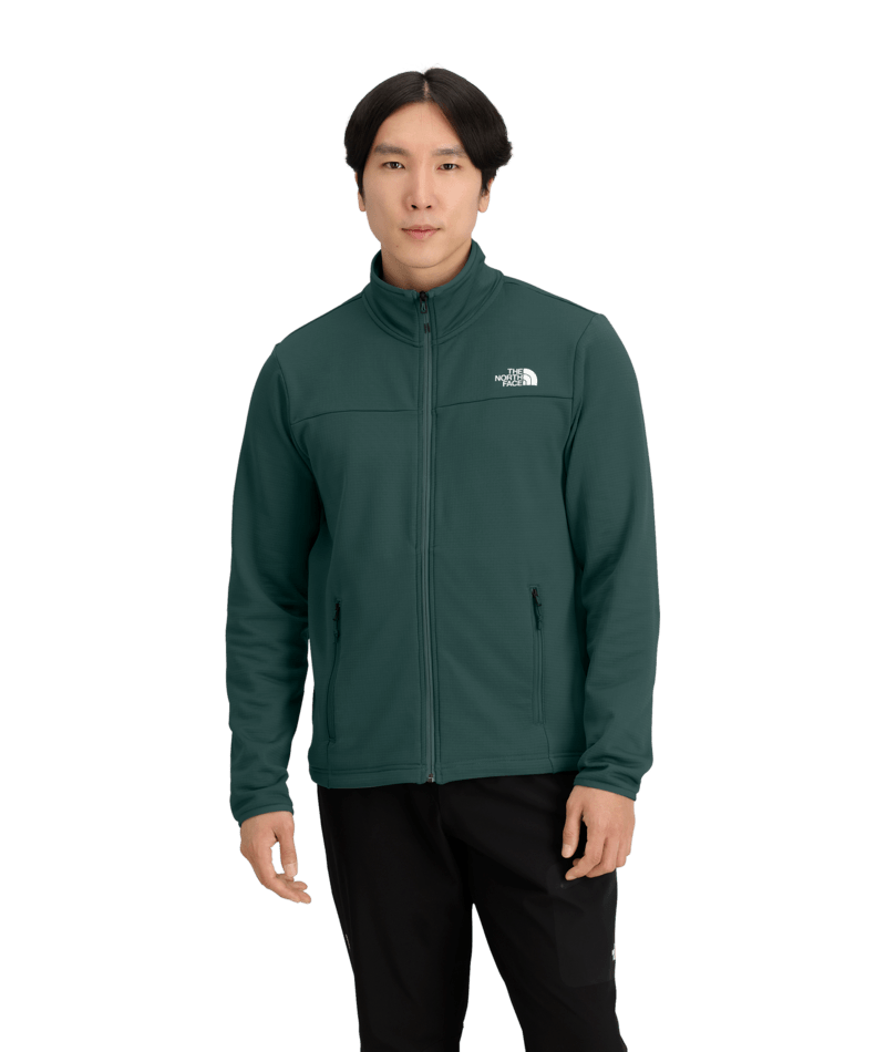 TNF CEDAR TRAIL GRID Men's Polar Full Zip Vest