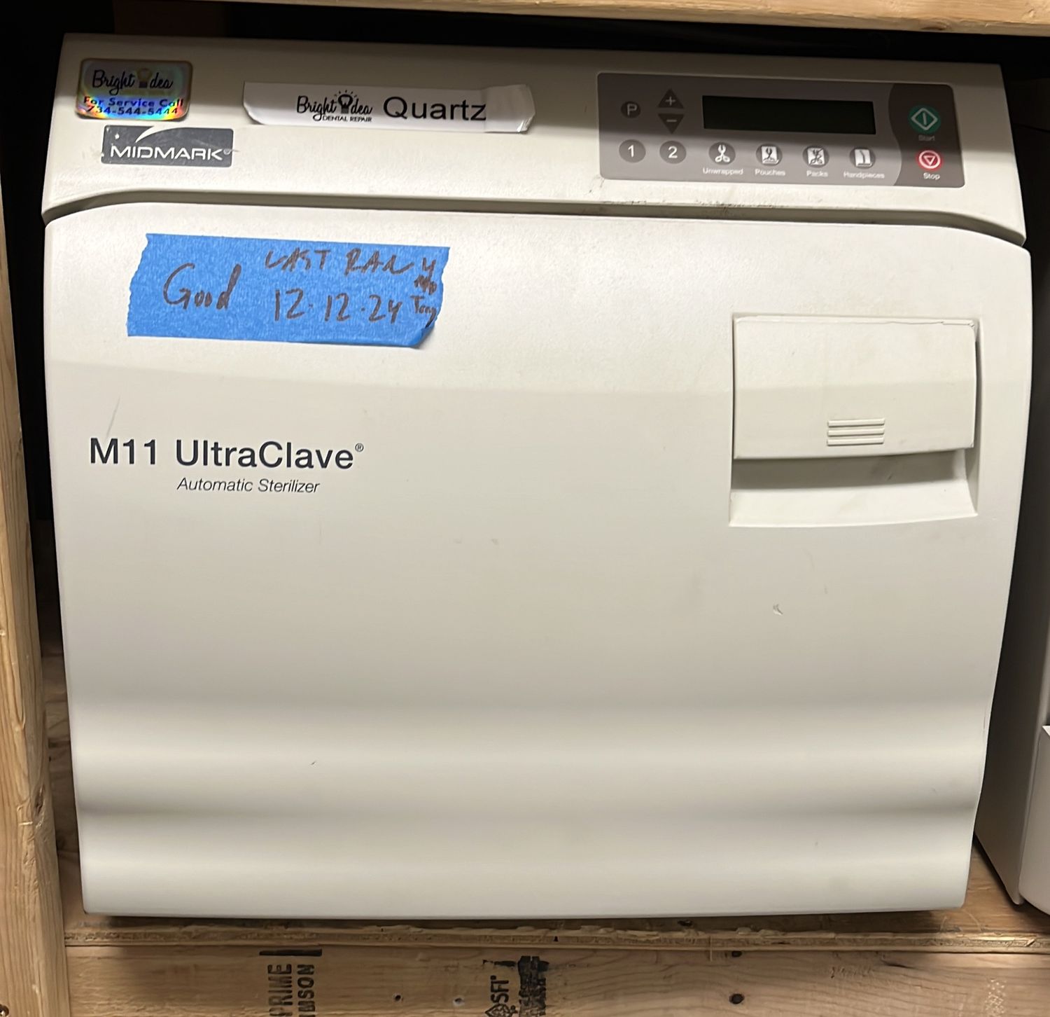 Pre-owned M11 Autoclave