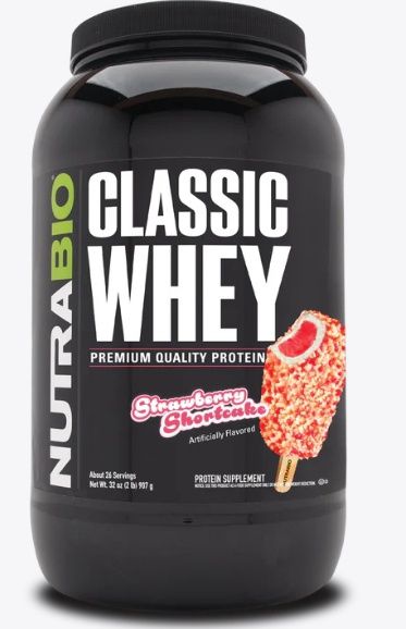 Classic Whey, Flavors: Strawberry Shortcake