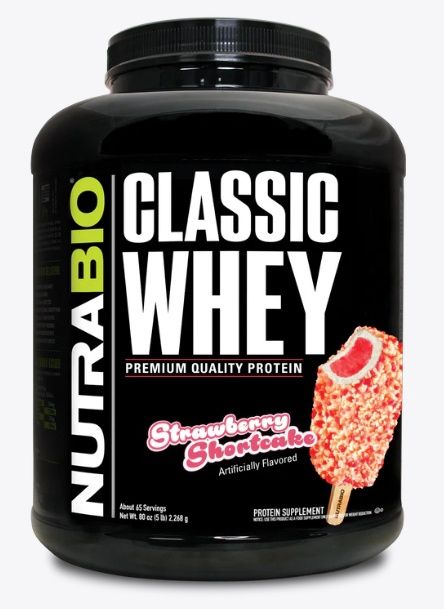 Classic Whey 5lbs, Flavors: Strawberry