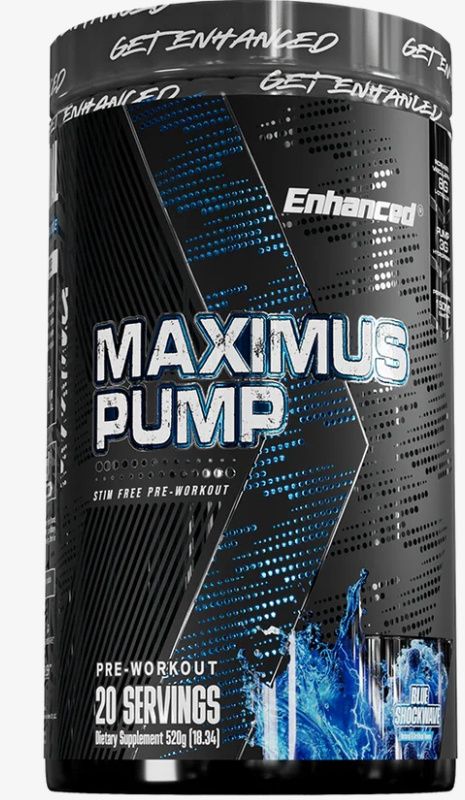 Maximus Pump, Flavors: Blue Shockwave