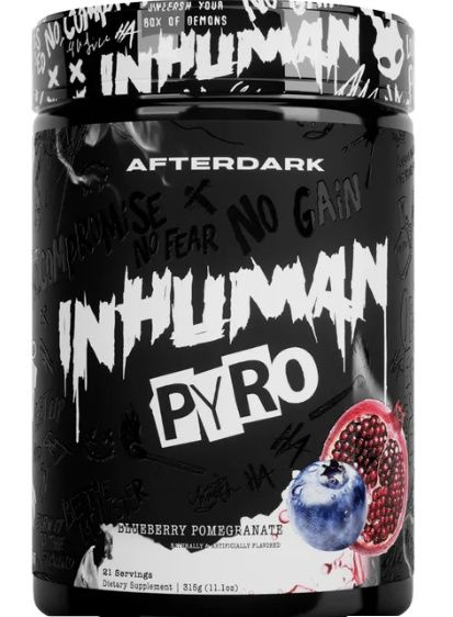 Inhuman Pyro, Flavors: Blueberry Pomegrenate