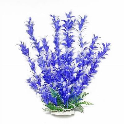 AQUATOP 16 Inch Bacopa-Like Aquarium Plant with Weighted Base PD-BH29