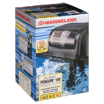 Marineland Penguin Bio Wheel Power Filter: Advanced 3-Stage Filtration System