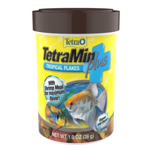 tetra TetraMin Plus Tropical Flakes with Shrimp  1 oz