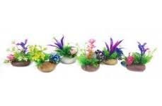 Penn-Plax Rock Plants  For Aquarium