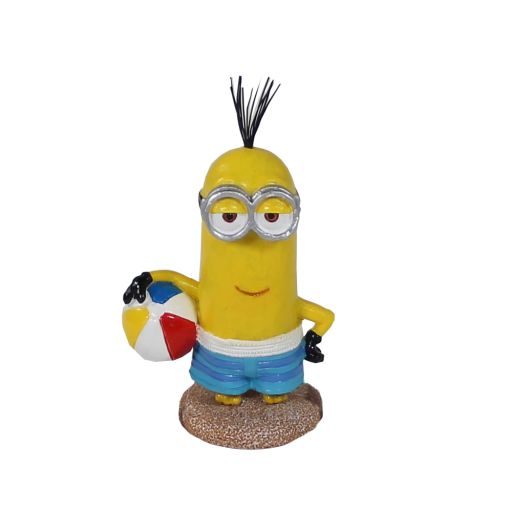 Penn Plax Minions Beach Kevin Aquarium Ornament 1 Count (Pack of 1)